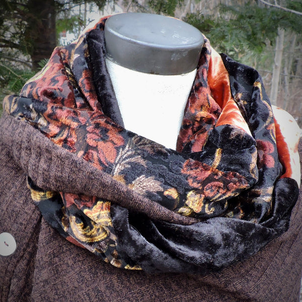 Velvet Infinity Scarf New 2025 Colours!