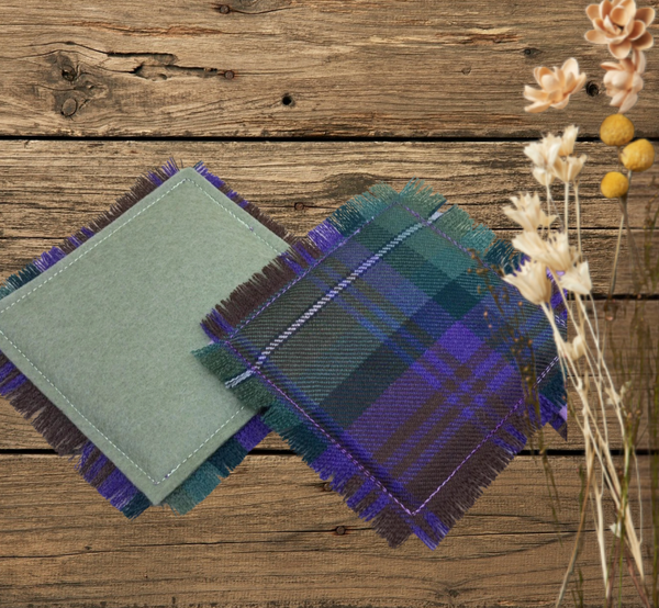 Fringed Coaster~Bulk Custom Branded Corporate & Events
