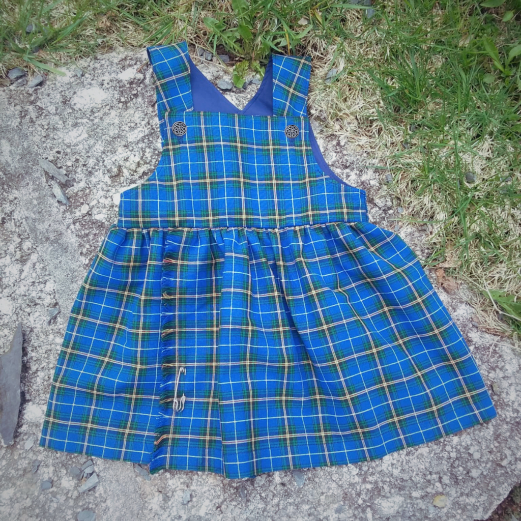 Wee Tartan Dress~100% Cotton