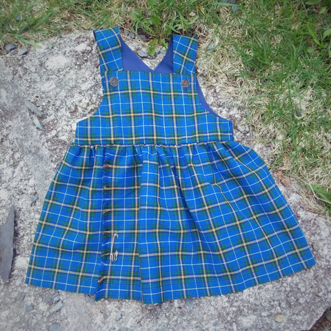 Wee Tartan Dress~100% Cotton