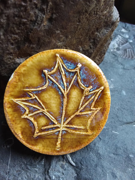 Maple Leaf Brooch