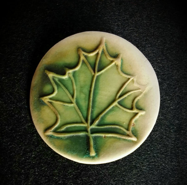 Maple Leaf Brooch
