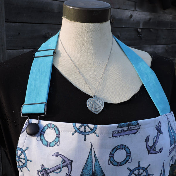 Butcher Apron~Twill with Cotton Print
