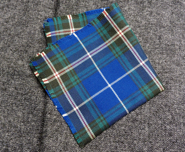 Pocket Square Canadian Tartans 100% Wool