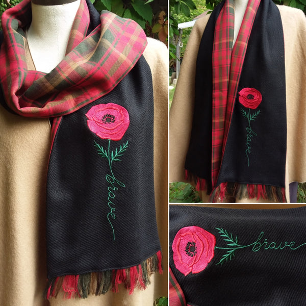 Flower Sentiments Scarf Clan & Speciality Tartan
