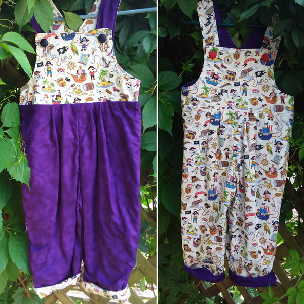 Reversible Coverall Cotton Prints