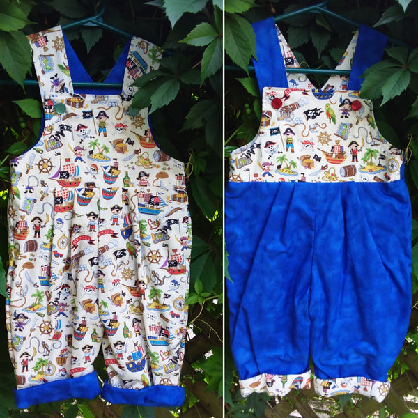 Reversible Coverall Cotton Prints